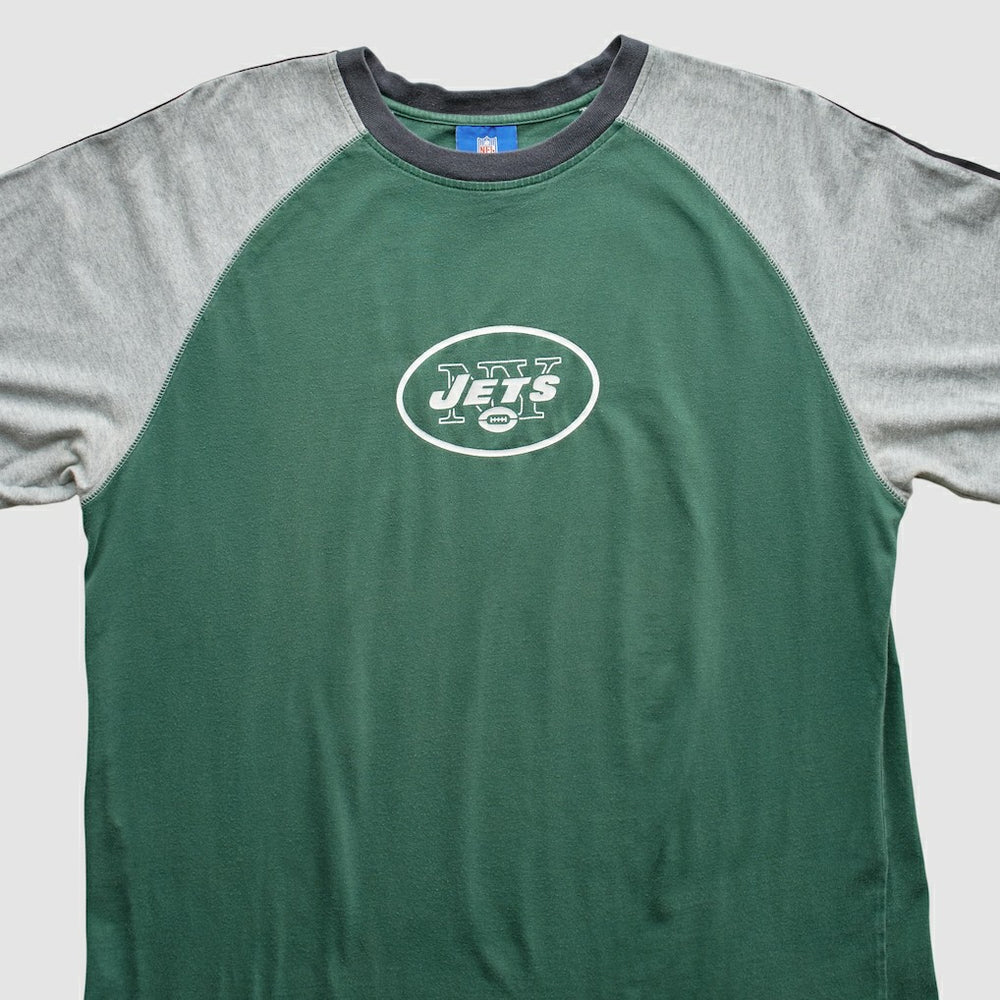 New York Jets Reebok 2000s T-Shirt - Green Vintage discount