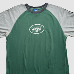 New York Jets Reebok 2000s T-Shirt - Green Vintage discount