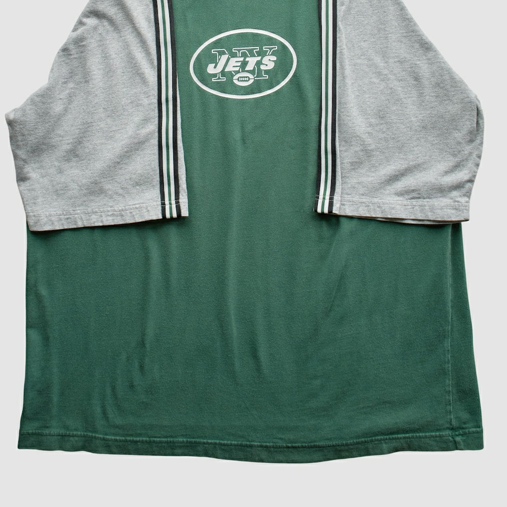 New York Jets Reebok 2000s T-Shirt - Green Vintage discount