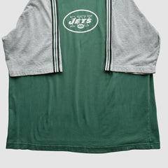 New York Jets Reebok 2000s T-Shirt - Green Vintage discount