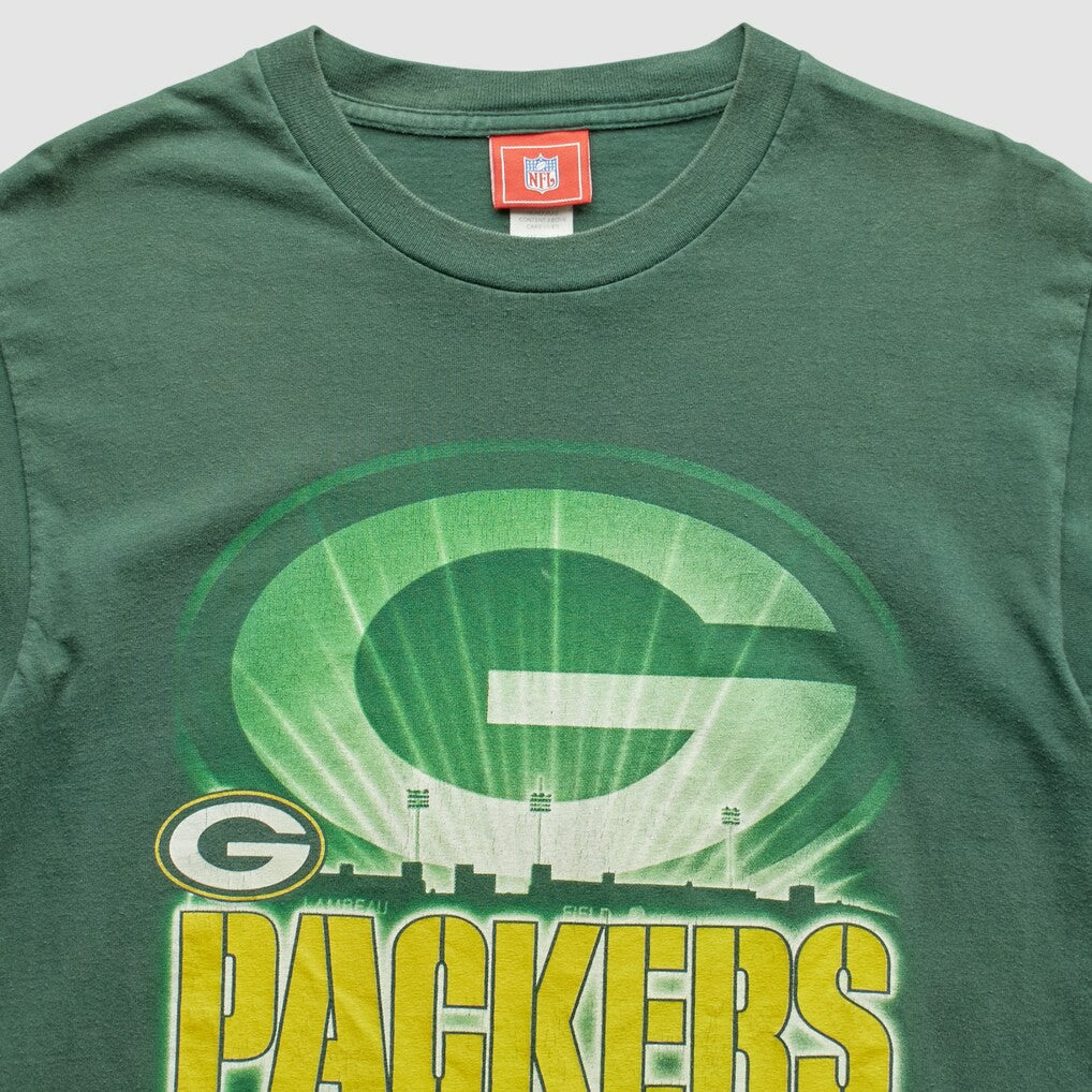 Green Bay Packers NFL 2000s T-Shirt - Green Vintage for sale