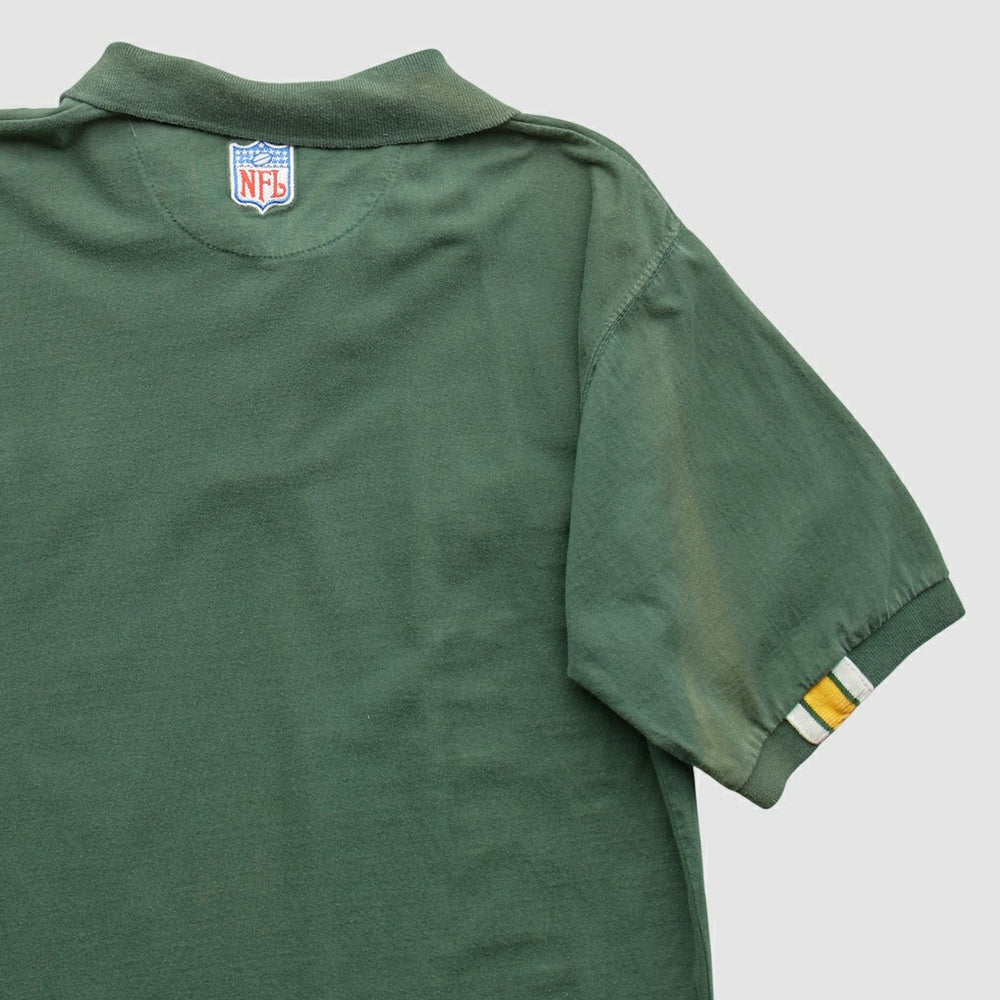Green Bay Packers Logo Athletic 90s T-Shirt - Green Vintage cheap