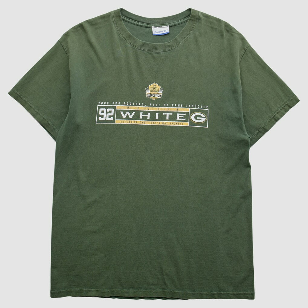 Green Bay Packers Reebok 2006 T-Shirt - Green Vintage on sale