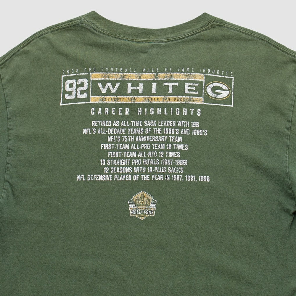 Green Bay Packers Reebok 2006 T-Shirt - Green Vintage on sale