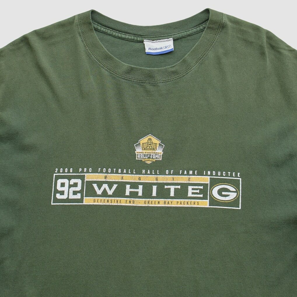 Green Bay Packers Reebok 2006 T-Shirt - Green Vintage on sale