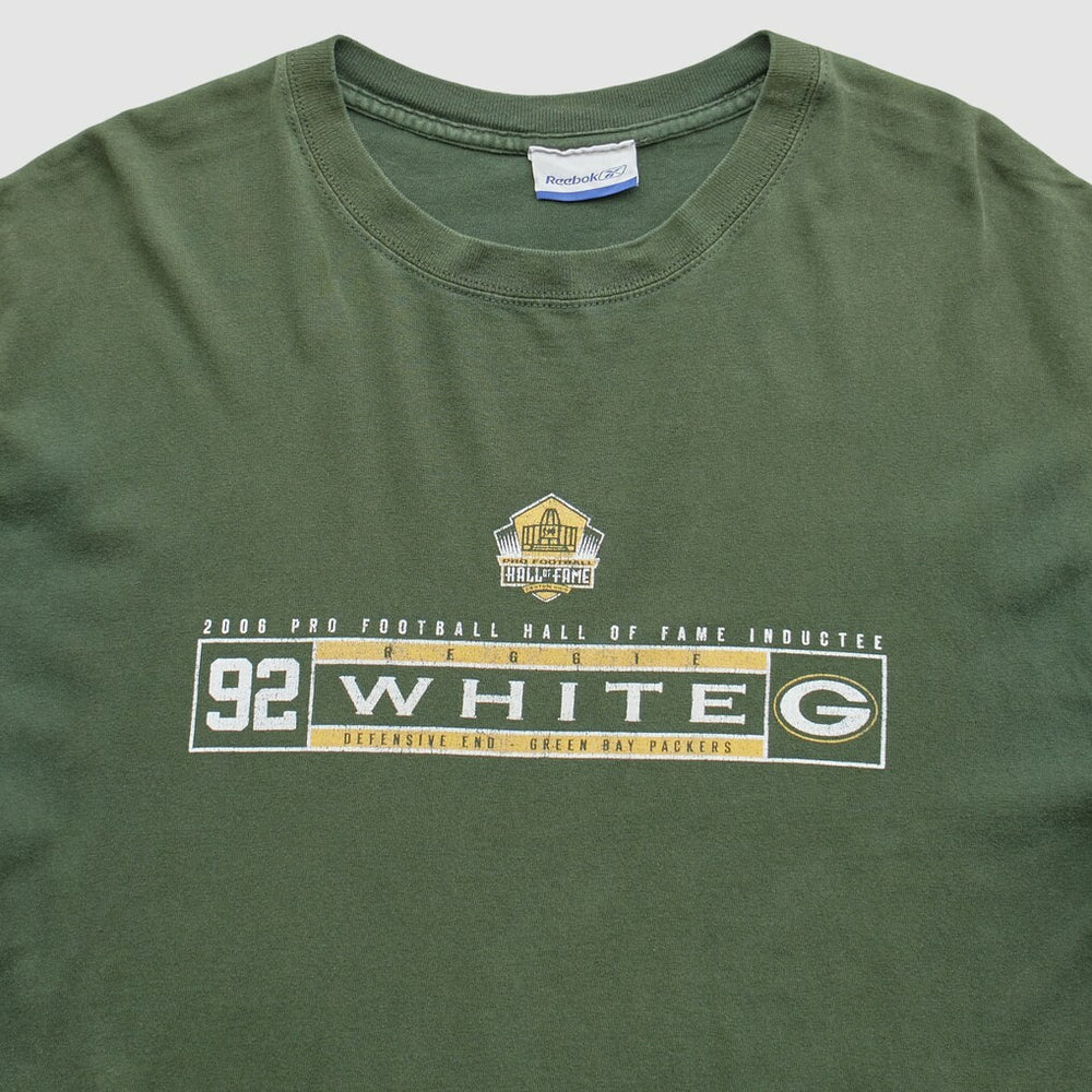 Green Bay Packers Reebok 2006 T-Shirt - Green Vintage on sale