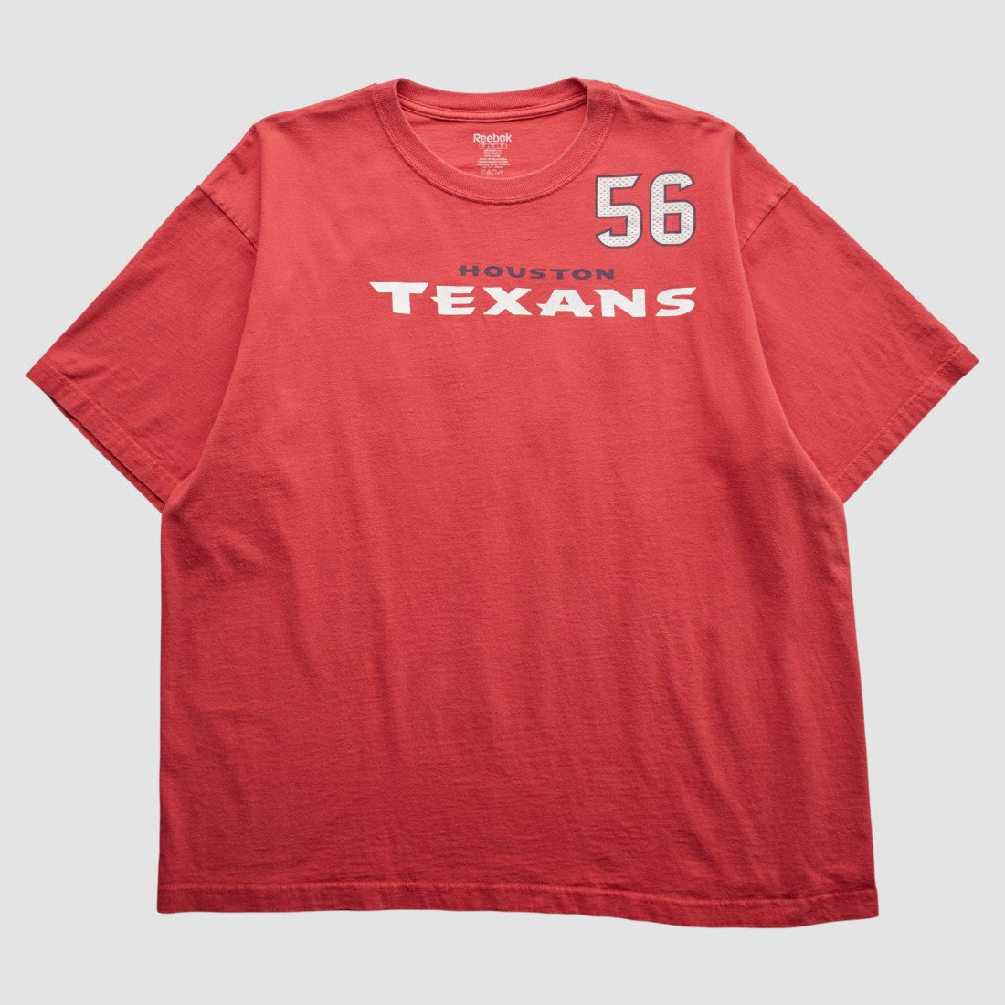 Houston Texans Reebok 2000s T-Shirt - Red Vintage for sale