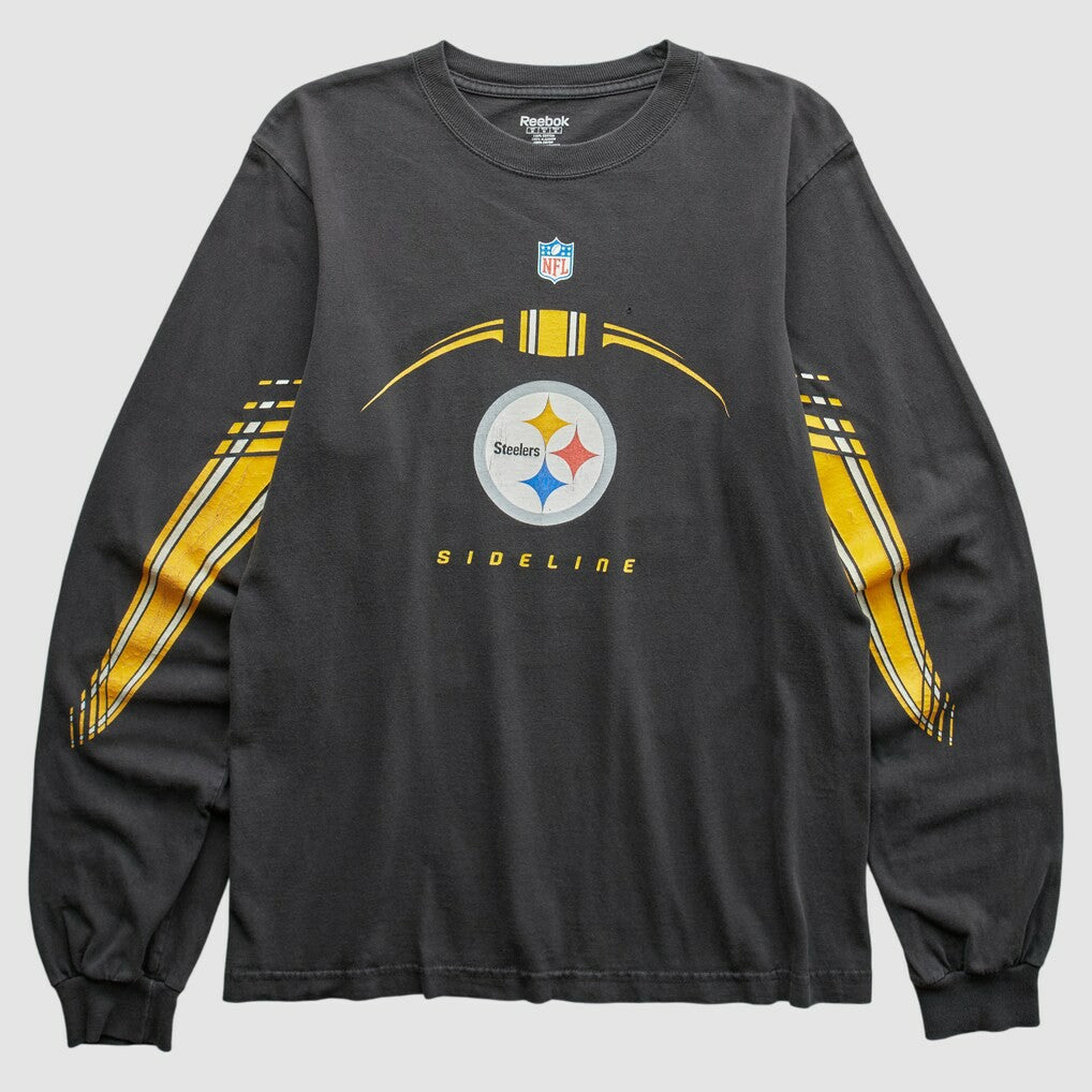 Pittsburgh Steelers Reebok 2000s T-Shirt - Black Vintage online