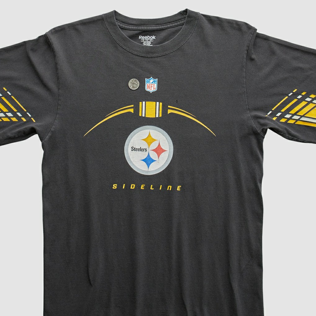Pittsburgh Steelers Reebok 2000s T-Shirt - Black Vintage online