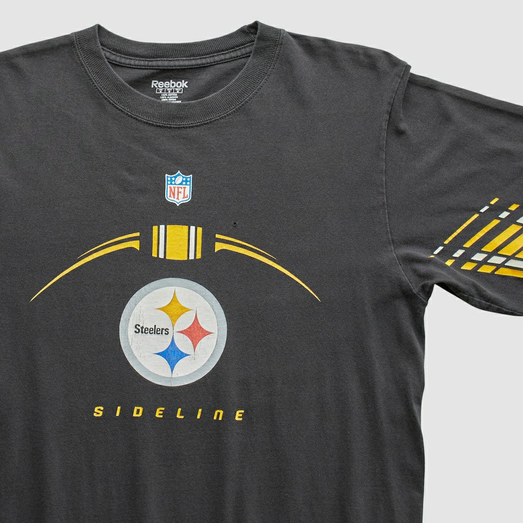 Pittsburgh Steelers Reebok 2000s T-Shirt - Black Vintage online