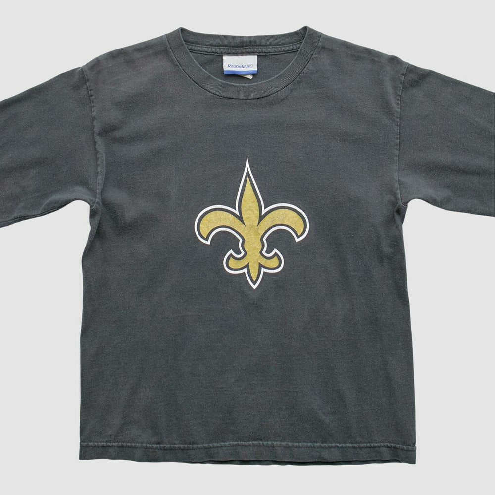 New Orleans Saints Reebok 2000s Long Sleeve T-Shirt - Black Vintage online