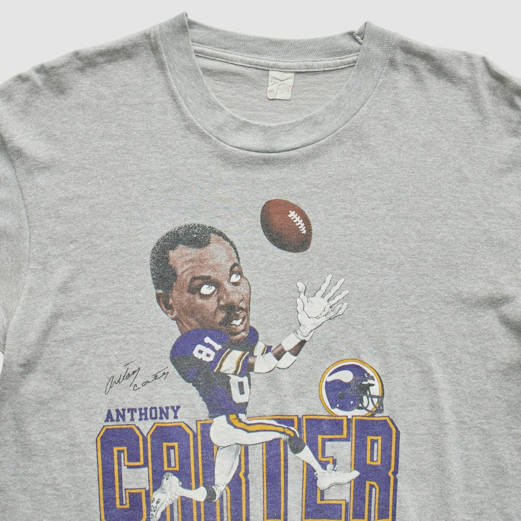Minnesota Vikings 80s T-Shirt - Gray Vintage for sale