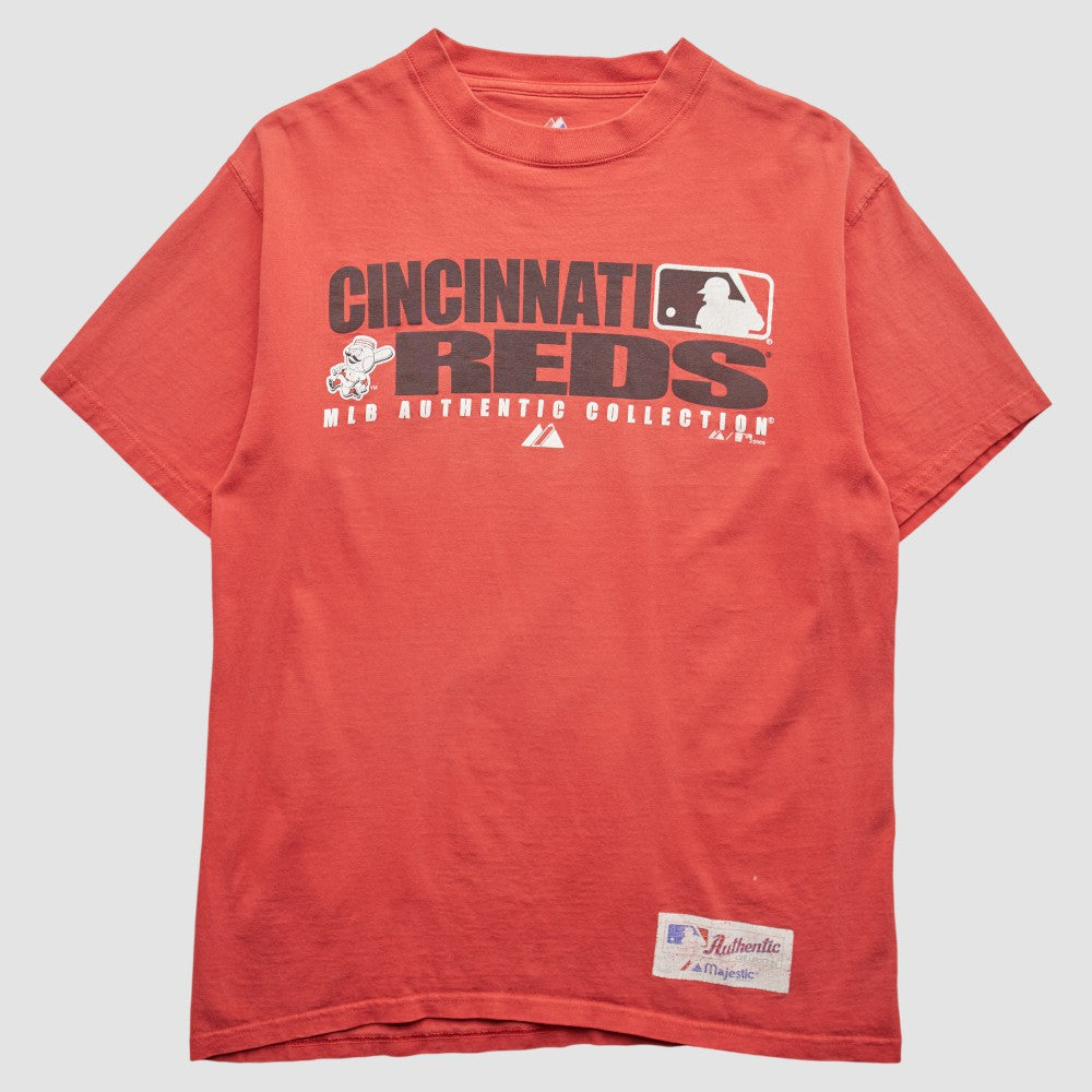 Cincinnati Reds Majestic 2008 T-Shirt - Red Vintage