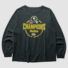 Pittsburgh Steelers 2005 Sweatshirt - Black Vintage cheap