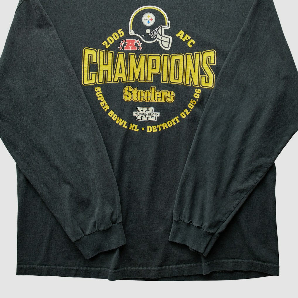 Pittsburgh Steelers 2005 Sweatshirt - Black Vintage cheap