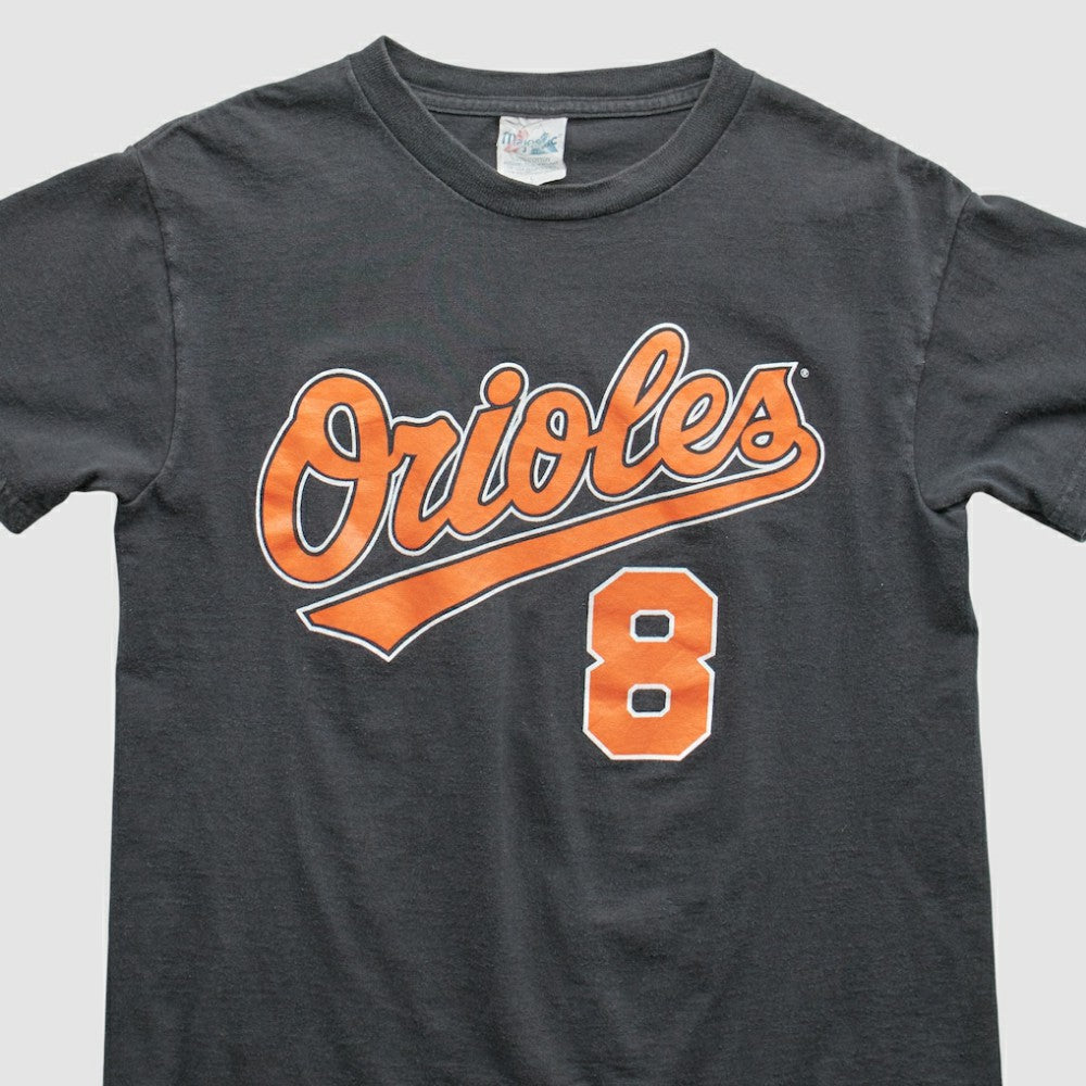 Baltimore Orioles Majestic 2000s T-Shirt - Gray Vintage