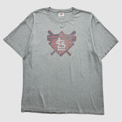 St. Louis Cardinals 2000s T-Shirt - Gray Vintage | Nike