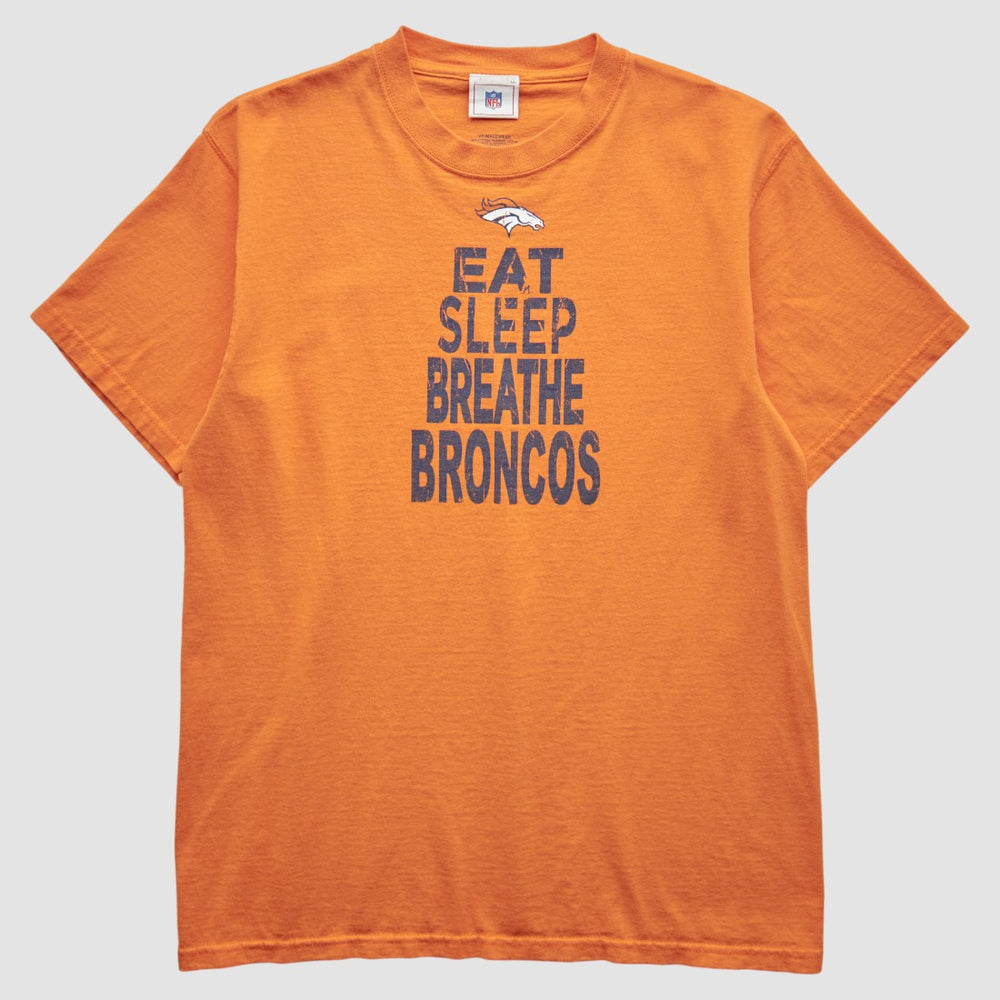 Denver Broncos NFL 2000s T-Shirt - Orange Vintage outlet