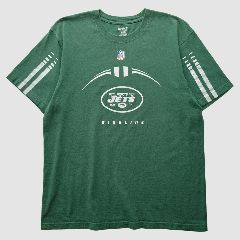 New York Jets Reebok 2000s T-Shirt - Green Vintage sale