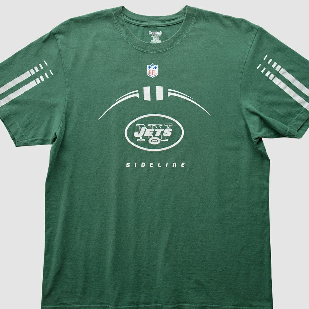New York Jets Reebok 2000s T-Shirt - Green Vintage sale