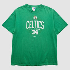 Boston Celtics Majestic 2000s T-Shirt - Green Vintage | Vintage shop
