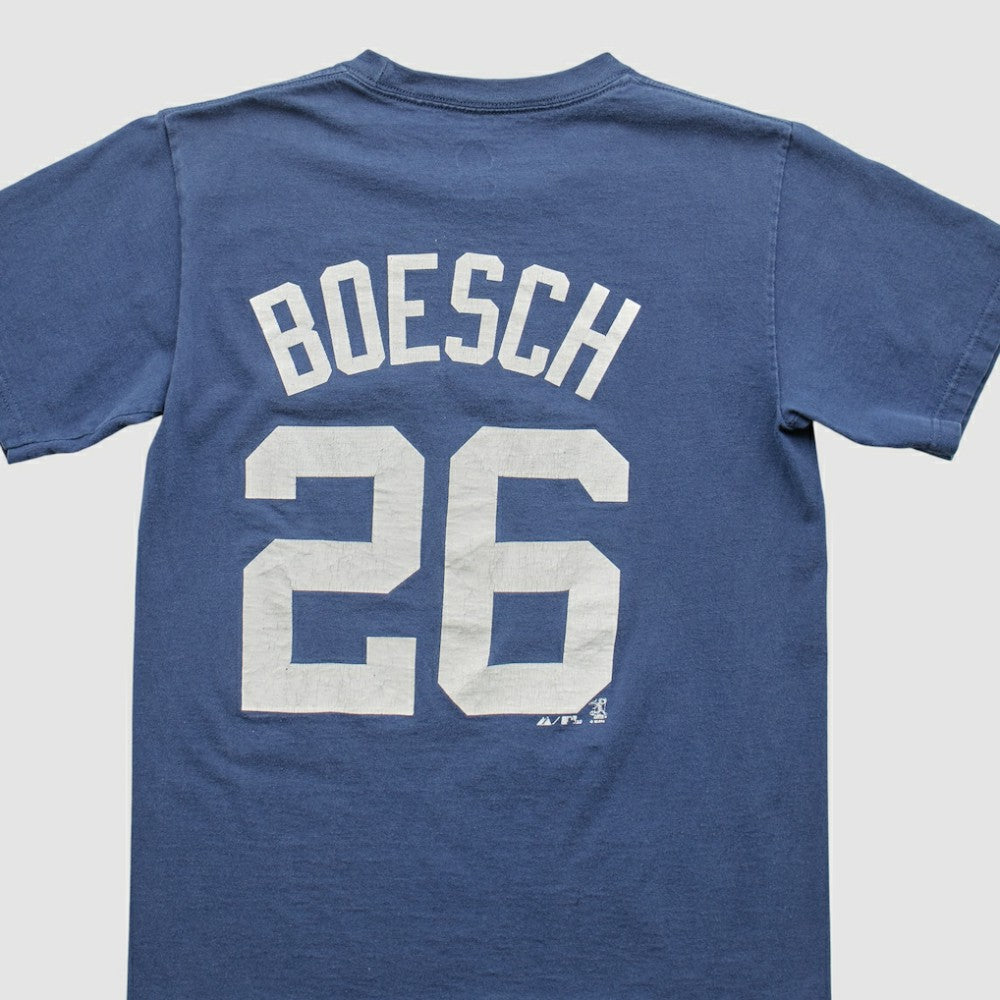 Detroit Tigers Majestic 2000s T-Shirt - Blue Vintage