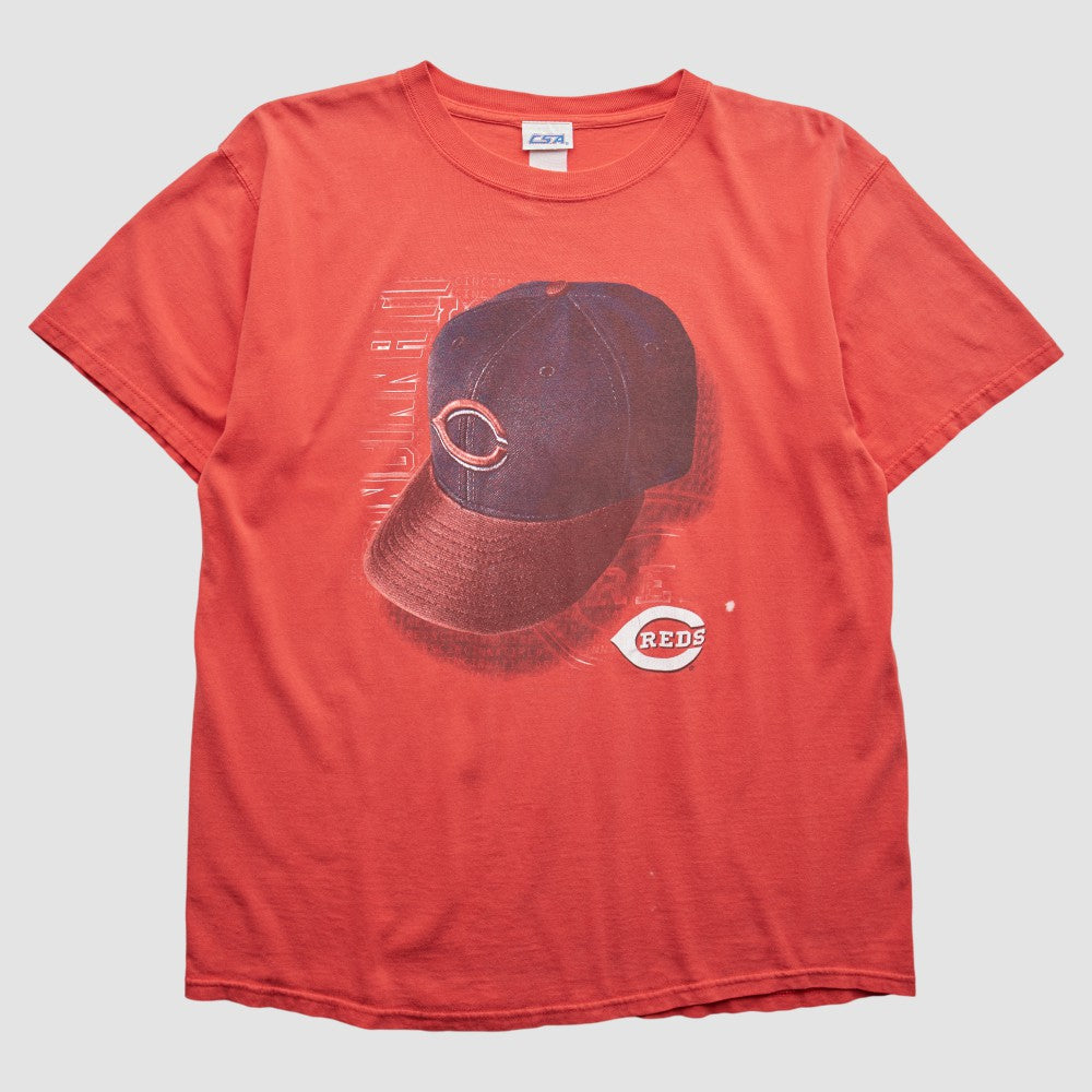 Cincinnati Reds CSA 2000s T-Shirt - Red Vintage
