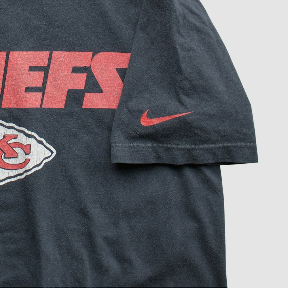 Kansas City Chiefs 2010s T-Shirt - Black Vintage for sale