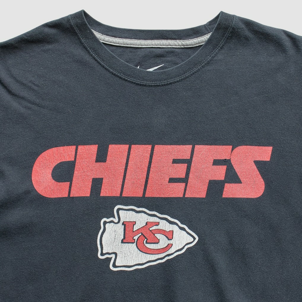 Kansas City Chiefs 2010s T-Shirt - Black Vintage for sale