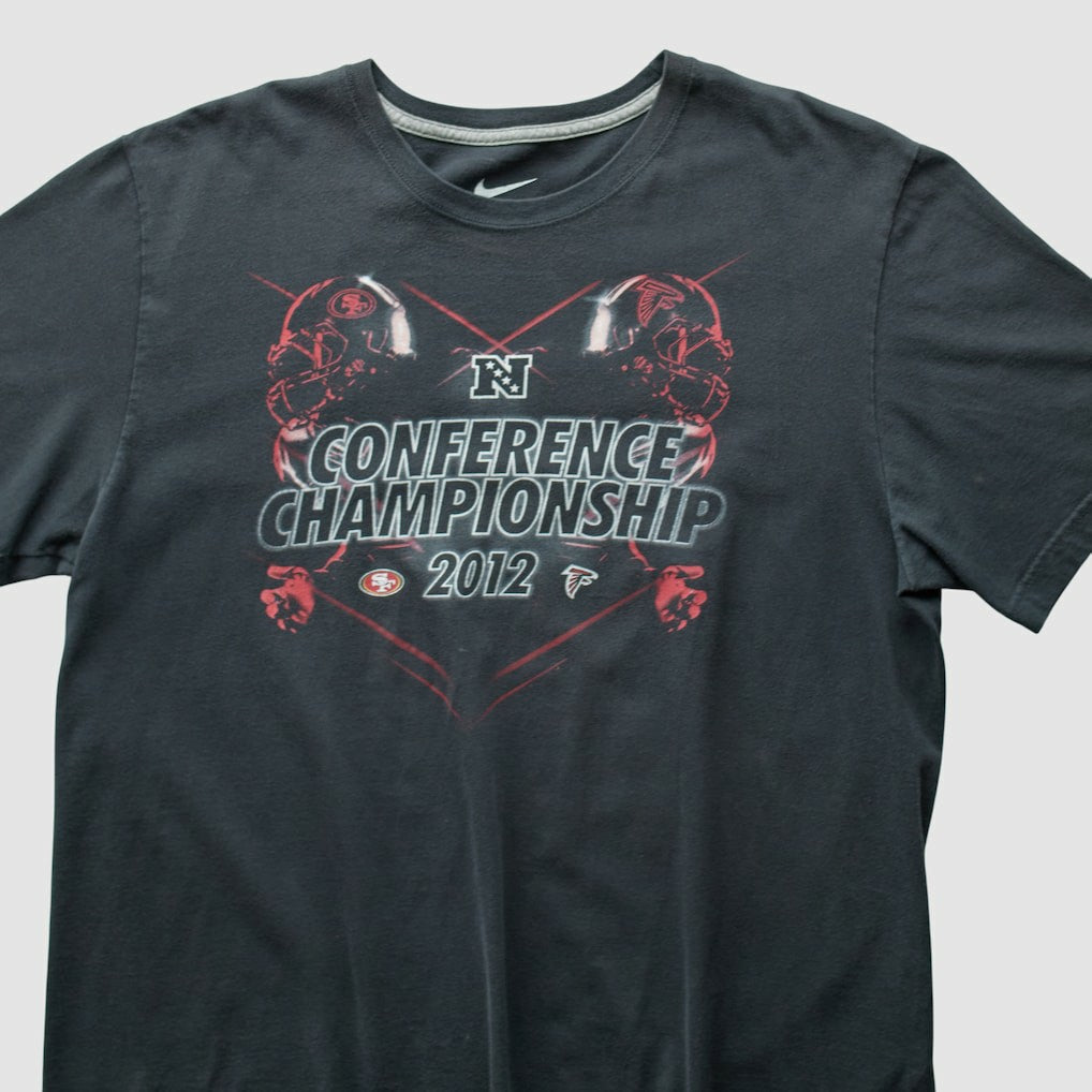 San Francisco 49ers 2012 T-Shirt - Black Vintage outlet