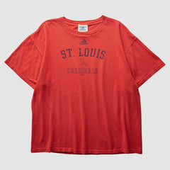St. Louis Cardinals Adidas 2004 T-Shirt - Red Vintage