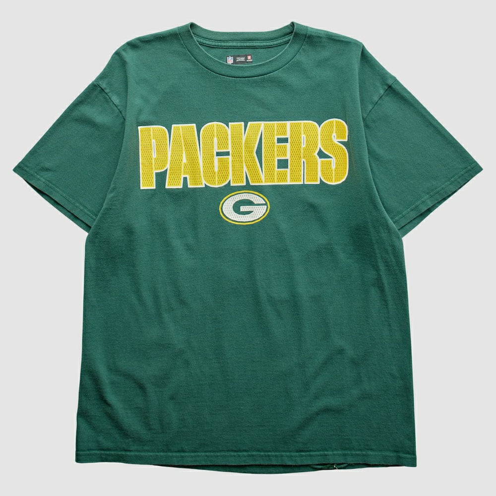 Green Bay Packers 2000s T-Shirt - Green Vintage cheap