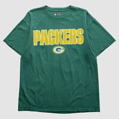 Green Bay Packers 2000s T-Shirt - Green Vintage cheap
