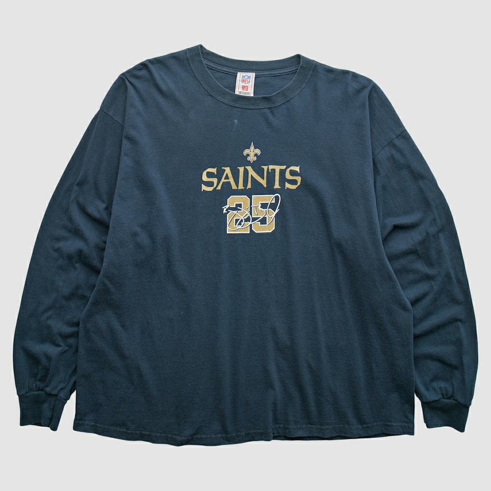New Orleans Saints NFL 2009 T-Shirt - Navy Vintage discount