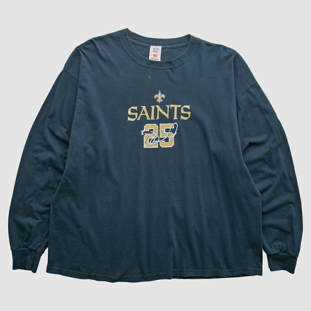 New Orleans Saints NFL 2009 T-Shirt - Navy Vintage discount