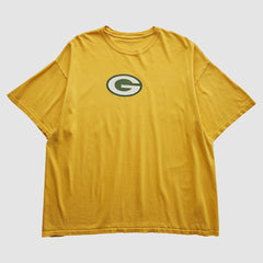 Green Bay Packers Reebok 2000s T-Shirt - Yellow Vintage sale