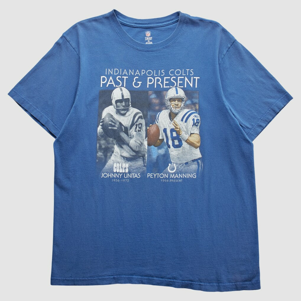Indianapolis Colts 2000s T-Shirt - Blue Vintage cheap