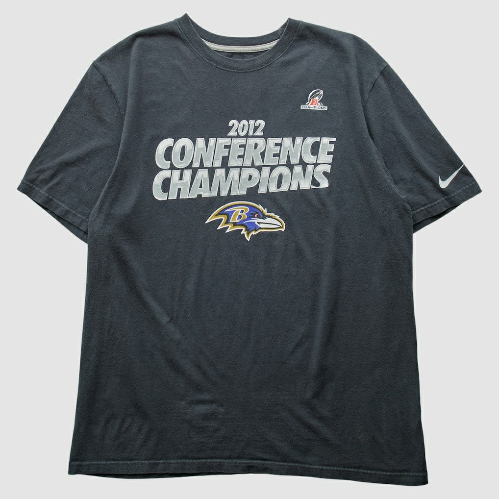 Baltimore Ravens 2012 T-Shirt - Navy Vintage for sale