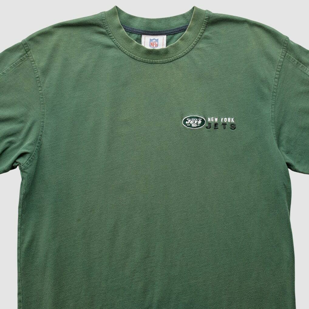 New York Jets NFL 2000s T-Shirt - Green Vintage cheap