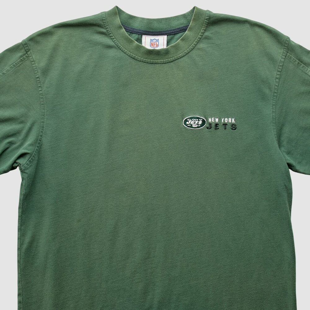 New York Jets NFL 2000s T-Shirt - Green Vintage cheap