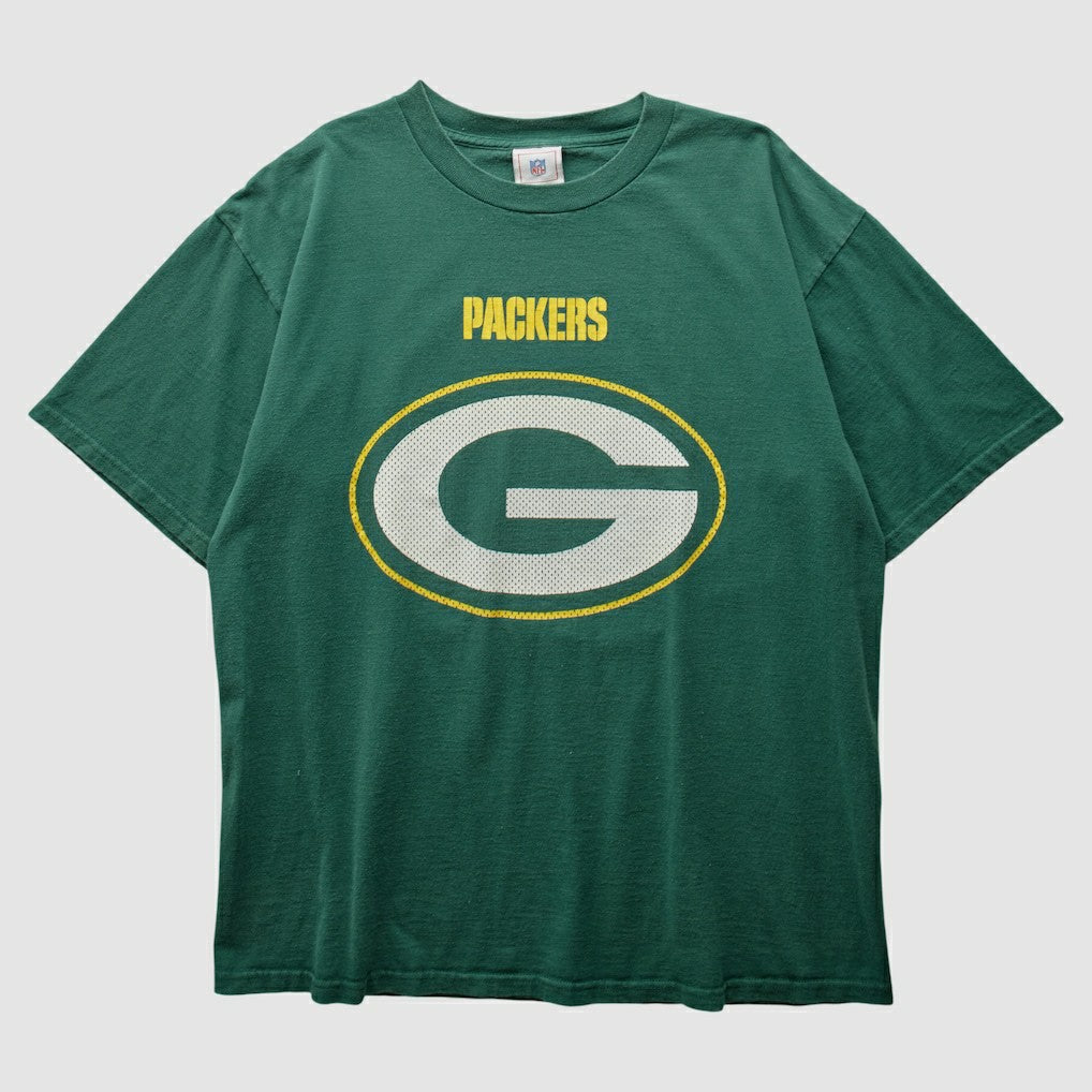 Green Bay Packers NFL 2000s T-Shirt - Green Vintage sale
