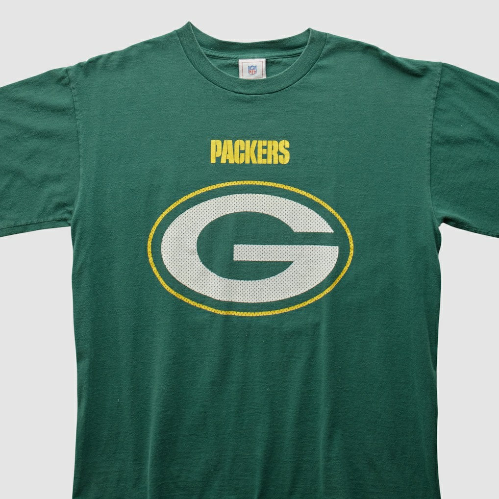 Green Bay Packers NFL 2000s T-Shirt - Green Vintage sale