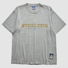 Pittsburgh Steelers Reebok 2000s T-Shirt - Gray Vintage online