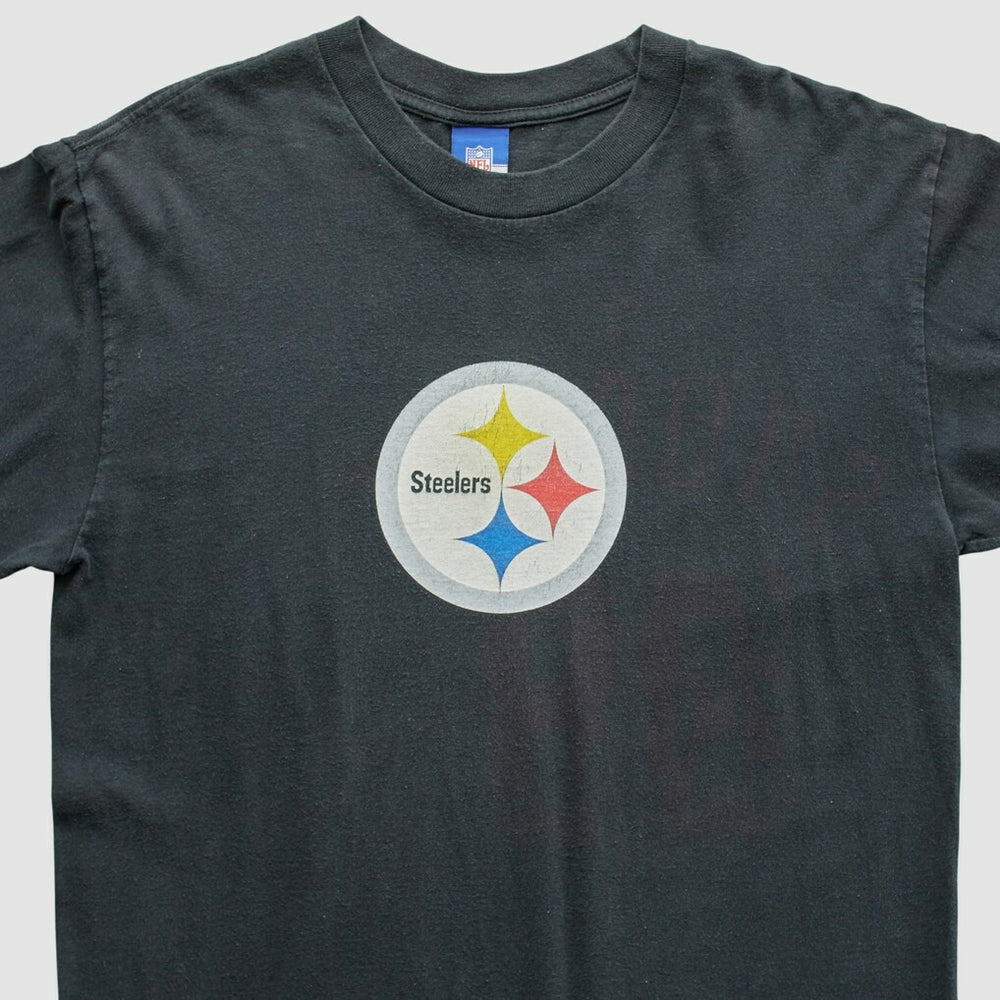Pittsburgh Steelers Reebok 2000s T-Shirt - Black Vintage cheap