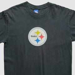 Pittsburgh Steelers Reebok 2000s T-Shirt - Black Vintage cheap