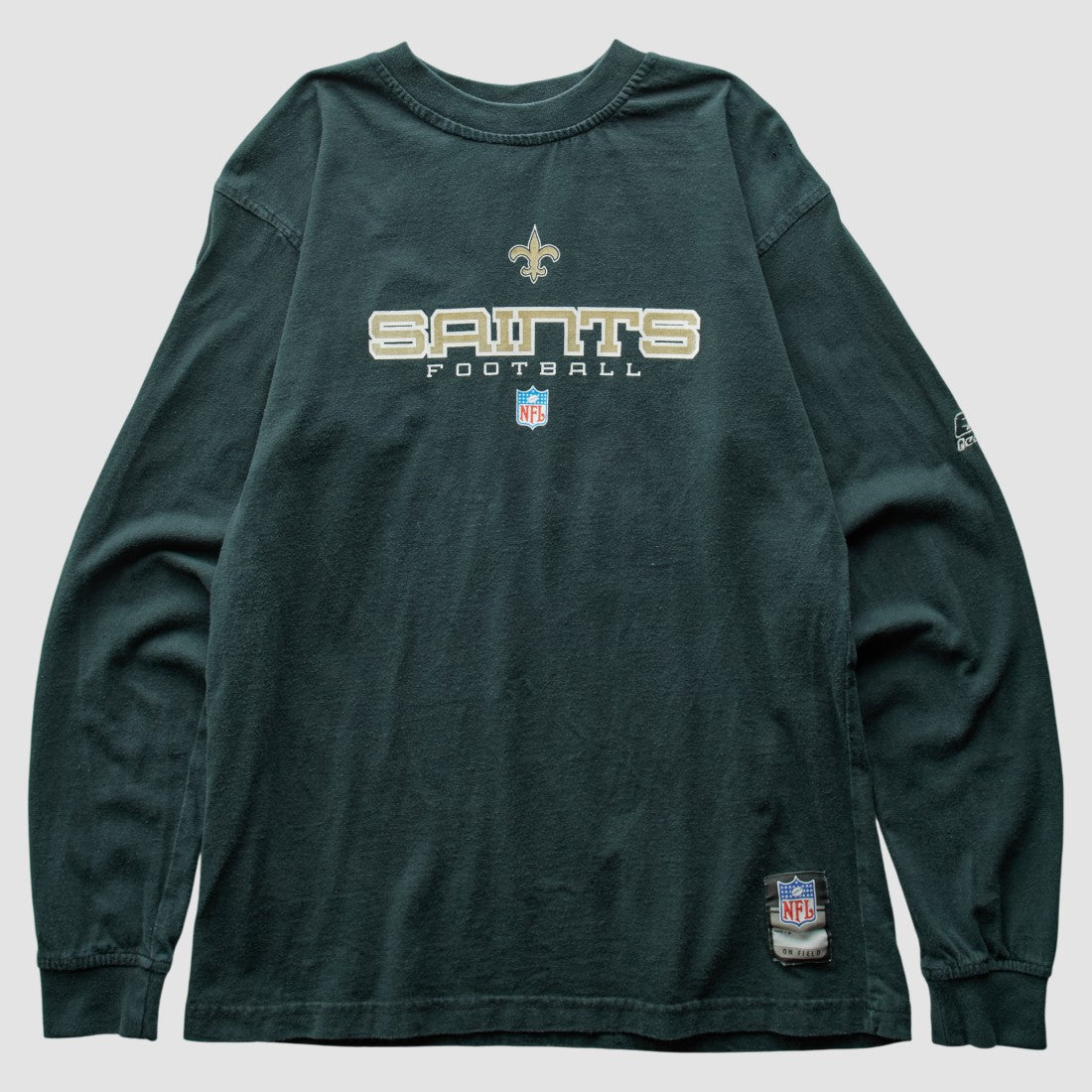New Orleans Saints Reebok 2000s Sweatshirt - Black Vintage outlet