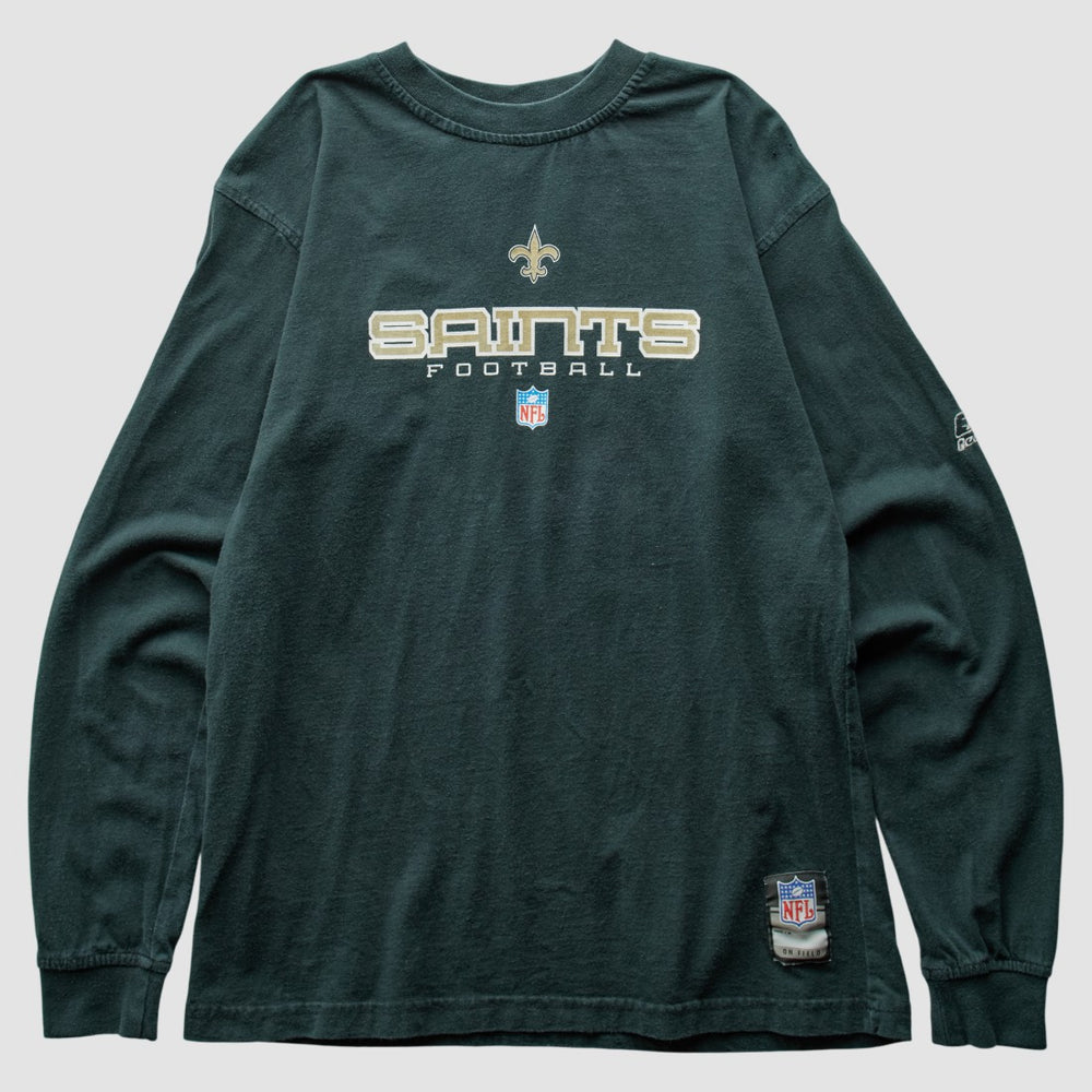 New Orleans Saints Reebok 2000s Sweatshirt - Black Vintage outlet