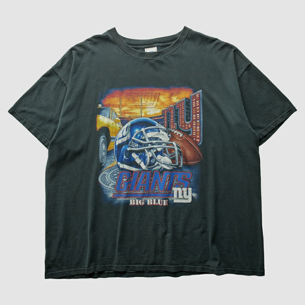 New York Giants NFL 2000s T-Shirt - Black Vintage discount