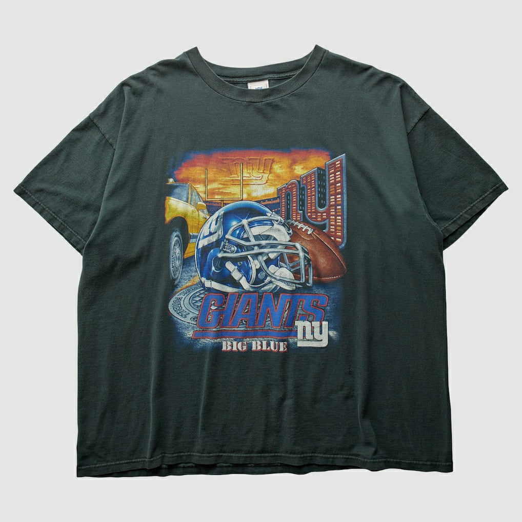 New York Giants NFL 2000s T-Shirt - Black Vintage discount