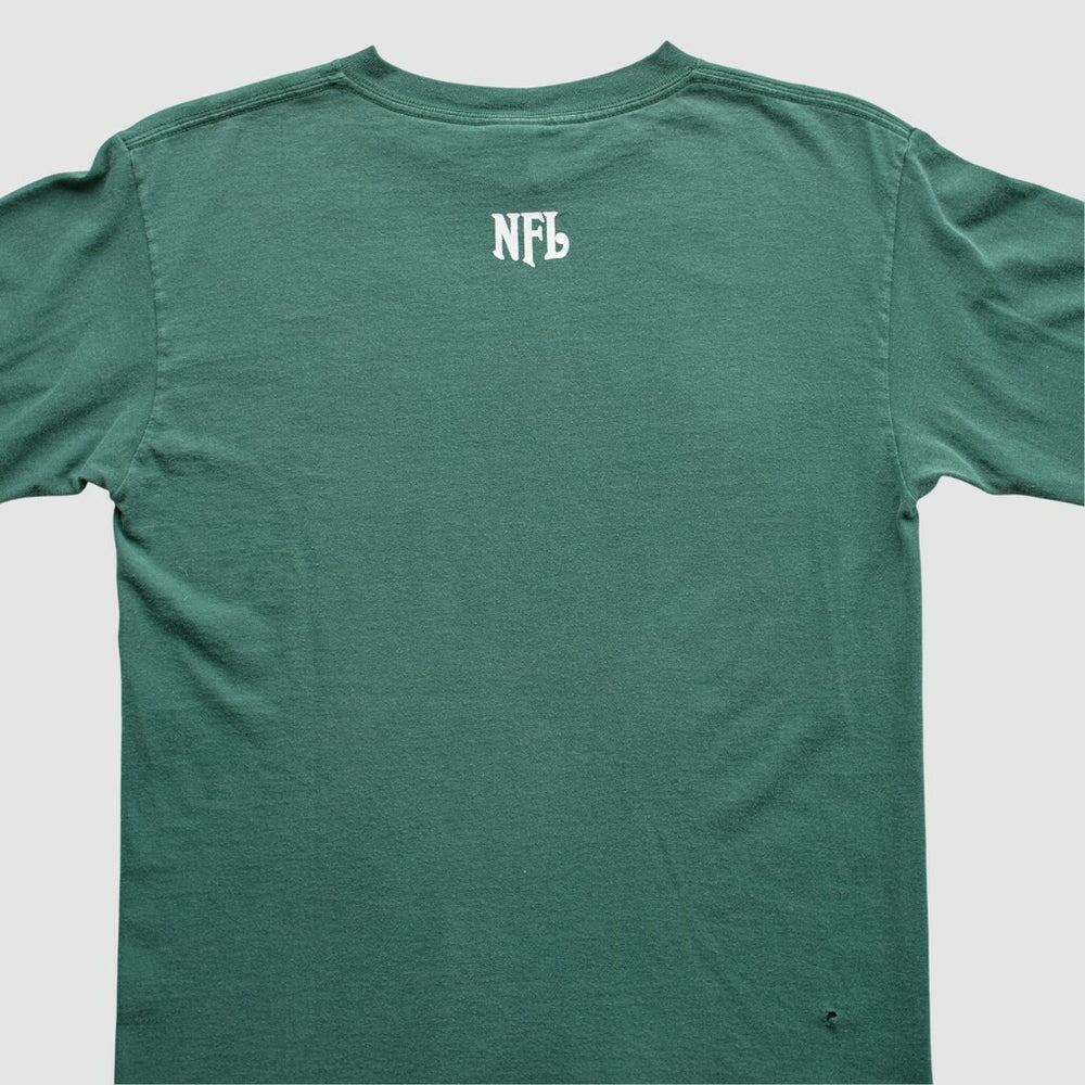 New York Jets NFL 2000s Long Sleeve T-Shirt - Green Vintage for sale